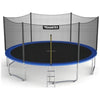 Image of Costway Trampoline 15 ft Outdoor Trampoline Combo with Bounce Jump Safety Enclosure Net and Spring Pad by Costway 0799355028066 01749526