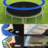 Image of Costway Trampoline 15 ft Outdoor Trampoline Combo with Bounce Jump Safety Enclosure Net and Spring Pad by Costway 0799355028066 01749526
