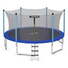 Image of Costway Trampoline 15 FT Trampoline Combo Bounce Jump Safety Enclosure Net by Costway 7461759896888 31052987