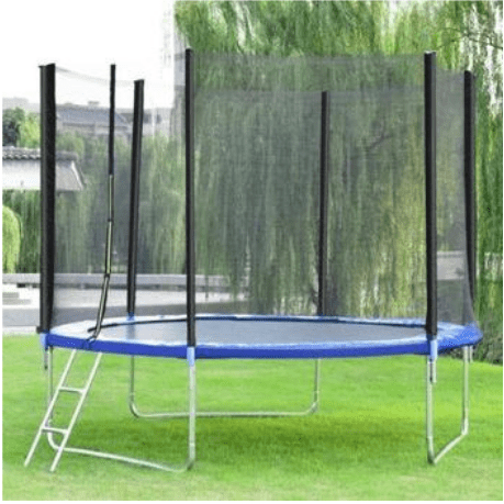 Costway Trampolines 10 ft Combo Bounce Jump Safety Trampoline with Spring Pad Ladder by Costway 781880281801 78614903 10 ft Combo Bounce Jump Safety Trampoline Spring Pad Ladder Costway