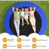 Image of Costway Trampolines 12 Feet Waterproof and Tear-Resistant Universal Trampoline Safety Pad Spring Cover by Costway 6 Feet Kids Trampoline with Swing Safety Fence by Costway SKU#89134756