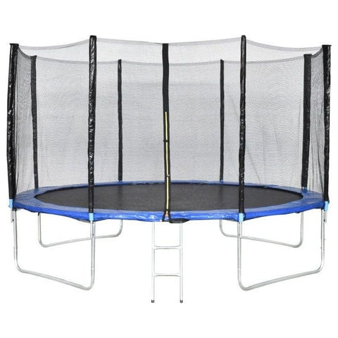 Costway Trampolines 13 ft Combo Bounce Jump Safety Trampoline with Spring Pad Ladder by Costway 781880235354 86534290 13 ft Combo Bounce Jump Safety Trampoline Spring Pad Ladder by Costway