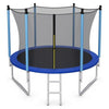 Image of Costway Trampolines 14 Feet Jumping Exercise Recreational Bounce Trampoline with Safety Net by Costway 781880236078 43702591 14 Ft Jumping Exercise Recreational Trampoline Safety Net Costway