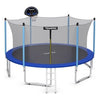 Image of Costway Trampolines 15 FT Trampoline Combo Bounce Jump Safety Enclosure Net by Costway 7461759896888 28034567