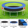 Image of Costway Trampolines 16 Feet Waterproof and Tear-Resistant Universal Trampoline Safety Pad Spring Cover by Costway 781880236085 26091457 16Ft Waterproof Tear Resistant Trampoline Safety Spring Cover Costway