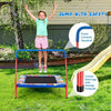 Image of Costway Trampolines 36 Inch Kids Indoor Outdoor Square Trampoline with Foamed Handrail by Costway 781880236092 40579236 36" Kids Indoor Outdoor Square Trampoline Foamed Handrail Costway