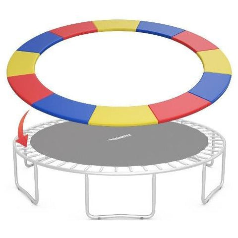 Costway Trampolines 8FT Replacement Safety Pad Bounce Frame Trampoline by Costway