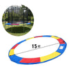 Image of Costway Trampolines Colorful Safety Round Spring Pad Replacement Cover for 15' Trampoline by Costway 754748198047 06458139 Colorful Safety Round Spring Pad Replacement Cover Trampoline Costway