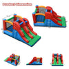 Image of Costway Water Parks & Slides 3-in-1 Dual Slides Jumping Castle Bouncer by Costway Inflatable Blow Up Water Slide Bounce House Costway 85961237/34801725