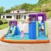 Image of Costway Water Parks & Slides 6-in-1 Inflatable Dual Water Slide Bounce House by Costway