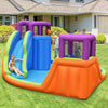 Image of Costway Water Parks & Slides 6-in-1 Inflatable Dual Water Slide Bounce House by Costway