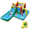 Image of Costway Water Parks & Slides Inflatable Water Slide Climbing Bounce House with Tunnel and Blower by Costway 781880243670 85920731 Inflatable Water Slide Climbing Bounce House Tunnel and Blower Costway