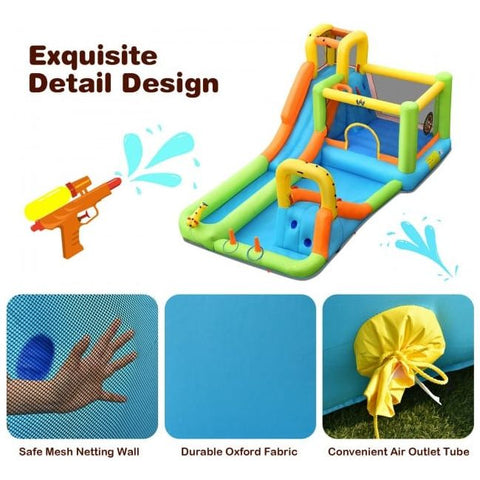 Costway Water Parks & Slides Inflatable Water Slide Park Bounce House Without Blower by Costway 781880280873 65047912