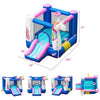 Image of Costway Water Parks & Slides Kids Inflatable Bounce House with 480W Blower by Costway 5 In 1 Kids Inflatable Climbing Bounce House by Costway SKU#32971845