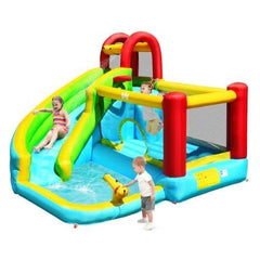 Inflatable Kids Water Slide Jumper Bounce House by Costway