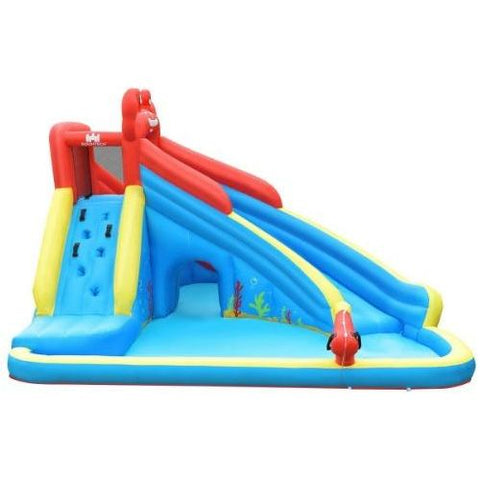 Costway Water Slides Inflatable Water Slide Crab Dual Slide Bounce House by Costway Inflatable Water Slide Crab Dual Slide Bounce House Costway 57042861