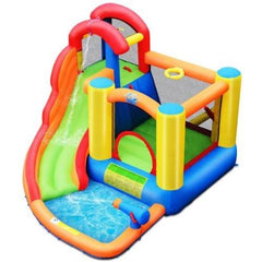 Kid Inflatable Bounce House Water Slide Castle by Costway