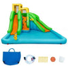 Image of Costway Water Slides Kids Inflatable Water Park Bounce House with 480 W Blower by Costway 796914876175 09851427