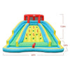 Image of Costway Water Slides Not Included Double Side Inflatable Water Slide Park with Climbing Wall by Costway 7461758022530 47928615
