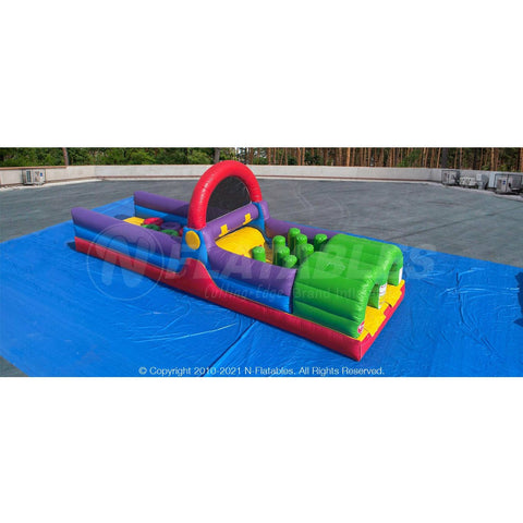 Cutting Edge Inflatable Bouncers 10' Wacky Backyard Obstacle by Cutting Edge OB010101 10' Wacky Backyard Obstacle by Cutting Edge SKU# OB010101