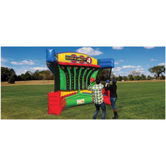 Cutting Edge Inflatable Bouncers 11' 06"H Wacky Connect 4 Basketball Game by Cutting Edge 781880214373 IN560101B 11' 06"H Wacky Connect 4 Basketball Game by Cutting Edge SKU#IN560101B
