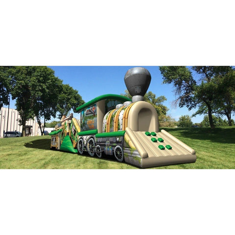 Cutting Edge Inflatable Bouncers 12'H Jungle Train (Crawl-Through) by Cutting Edge 781880293705 P060101 12'H Jungle Train (Crawl-Through) by Cutting Edge SKU# P060101