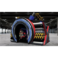 Cutting Edge Inflatable Bouncers 13'H High Voltage Xtreme Arena™ by Cutting Edge 10'H Wacky Backyard Obstacle by Cutting Edge SKU# OB010101
