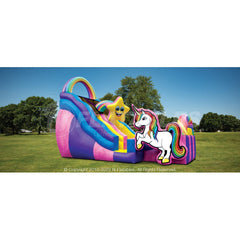 Cutting Edge Inflatable Bouncers 13'H Rainbow Unicorn Wet/Dry Combo by Cutting Edge S450501 13'H Rainbow Unicorn Wet/Dry Combo by Cutting Edge SKU# 450501