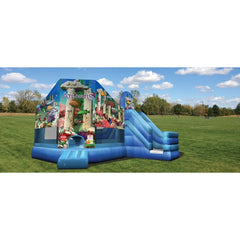 Cutting Edge Inflatable Bouncers 14'H Atlantis Club/Slide Combo by Cutting Edge 781880213048 SG104101 14'H Knights & Dragons Club/Slide Combo by Cutting Edge SKU#SG103101