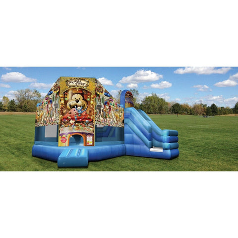 Cutting Edge Inflatable Bouncers 14'H Candy Factory Club/Slide Combo by Cutting Edge 781880216599 SG102101 14'H Candy Factory Club/Slide Combo by Cutting Edge SKU#SG102101