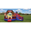 Image of Cutting Edge Inflatable Bouncers 14'H Funny Farm Club/Slide Combo by Cutting Edge 781880213857 SG100201 14'H Funny Farm Club/Slide Combo by Cutting Edge SKU #SG100201