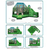 Image of Cutting Edge Inflatable Bouncers 14'H Jungle Island Club/Slide by Cutting Edge SG101101 14'H It’s A Zoo! Club/Slide Combo by Cutting Edge SKU#SG100601