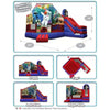 Image of Cutting Edge Inflatable Bouncers 14'H Space Camp Club/Slide Combo by Cutting Edge 781880214854 SG100501 14'H Space Camp Club/Slide Combo by Cutting Edge SKU#SG100501