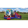 Image of Cutting Edge Inflatable Bouncers 14'H Space Camp Club/Slide Combo by Cutting Edge 781880214854 SG100501 14'H Space Camp Club/Slide Combo by Cutting Edge SKU#SG100501