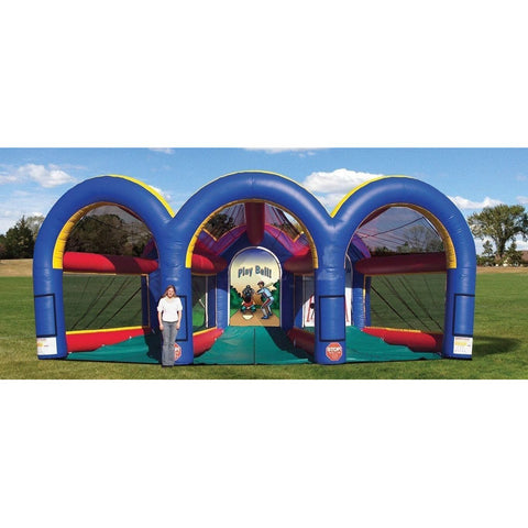 Cutting Edge Inflatable Bouncers 14'H Triple Sports Cage by Cutting Edge IN100301 14'H Touchdown Equalizer by Cutting Edge SKU# IN110201