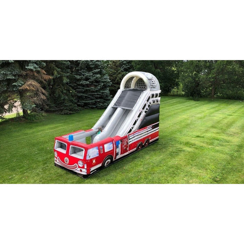 Cutting Edge Inflatable Bouncers 15'H Lil’ Pumper Fire Truck Slide by Cutting Edge 781880219156 S010101 15'H Lil’ Pumper Fire Truck Slide by Cutting Edge SKU# S010101