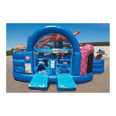 Cutting Edge Inflatable Bouncers 15'H Ocean World Kid Combo by Cutting Edge 781880294696 K140201 15'H Ocean World Kid Combo by Cutting Edge SKU#K140201