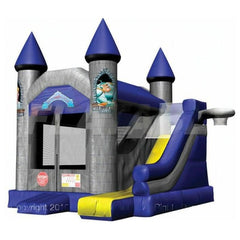 Cutting Edge Inflatable Bouncers 16'H Blue Gray Castle 5-in-1 Combo by Cutting Edge 16'H Printed Castle 5-in-1 Combo by Cutting Edge SKU# B170201