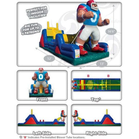 Cutting Edge Inflatable Bouncers 16'H EndZone Obstacle Course by Cutting Edge 781880294986 OB060201 16'H EndZone Obstacle Course by Cutting Edge SKU #OB060201