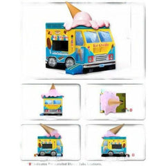 16'H Ice Cream Truck Bouncer by Cutting Edge