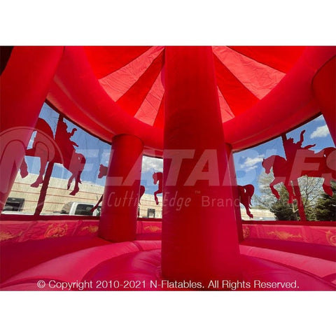 Cutting Edge Inflatable Bouncers 16’H Princess Carousel Bouncer by Cutting Edge 781880277965 BC030401 16’H Princess Carousel Bouncer by Cutting Edge SKU #BC030401