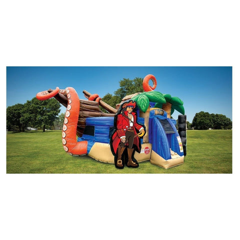 Cutting Edge Inflatable Bouncers 17'H Pirate KidZone Wet/Dry Combo by Cutting Edge 781880299370 BC431401 17'H Pirate KidZone Wet/Dry Combo by Cutting Edge SKU#BC431401