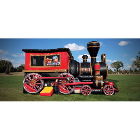 Cutting Edge Inflatable Bouncers 17'H Train Combo by Cutting Edge 781880213376 BC380101 17'H Train Combo by Cutting Edge SKU#BC380101