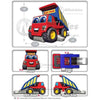 Image of Cutting Edge Inflatable Bouncers 18'H Jump Truck Combo™ (Red/Blue) by Cutting Edge 781880214342 BC370201 18'H Jump Truck Combo™ (Red/Blue) by Cutting Edge SKU #BC370201