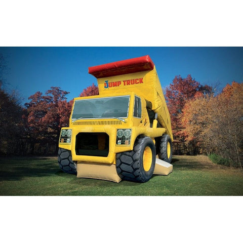 Cutting Edge Inflatable Bouncers 18'H Jump Truck Combo (Yellow) by Cutting Edge 781880214335 BC370101 16'H Princess Carriage Combo w/ Horses by Cutting Edge SKU #BC340401