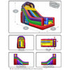 Image of Cutting Edge Inflatable Bouncers 18'H Wacky Slide by Cutting Edge 781880240426 S020107 18'H Wacky Slide by Cutting Edge SKU# S020107