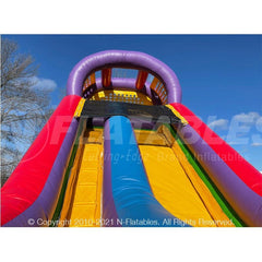 18'H Wacky Slide Wet/Dry by Cutting Edge