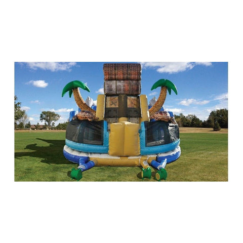 Cutting Edge Inflatable Bouncers 19'H Treasure Island Obstacle Course by Cutting Edge 20'H Robo Rampage Obstacle Course by Cutting Edge SKU#OB250101