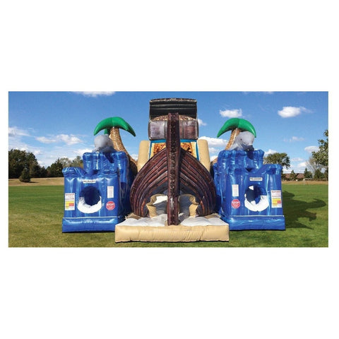 Cutting Edge Inflatable Bouncers 19'H Treasure Island Obstacle Course by Cutting Edge 20'H Robo Rampage Obstacle Course by Cutting Edge SKU#OB250101