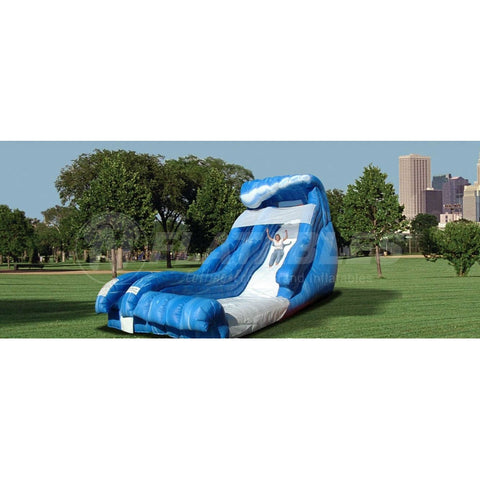 Cutting Edge Inflatable Bouncers 19'H Wild Wave Jr.™ Water Slide w/ Pool by Cutting Edge 781880240389 S240101 19'H Wild Wave Jr.™ Water Slide w/ Pool by Cutting Edge SKU# S240101